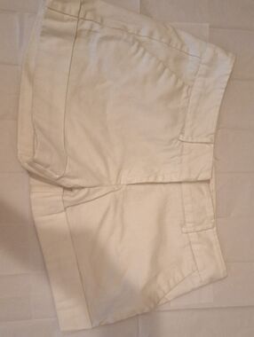 New York & Company White High-Waist Women's Shorts